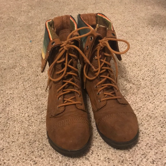 Womens Combat Style Boots Womens Combat Style Boots